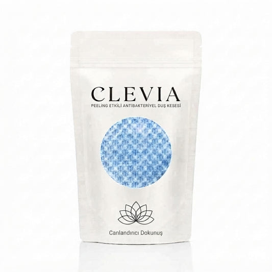 CLEVIA Peeling Etkili Antibakterial Duş Kesesi