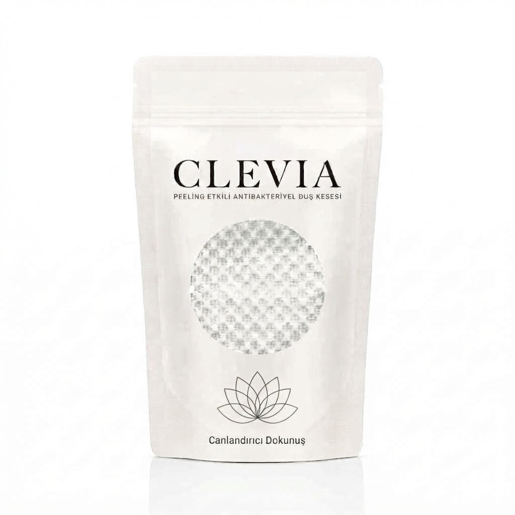 CLEVIA Peeling Etkili Antibakterial Duş Kesesi